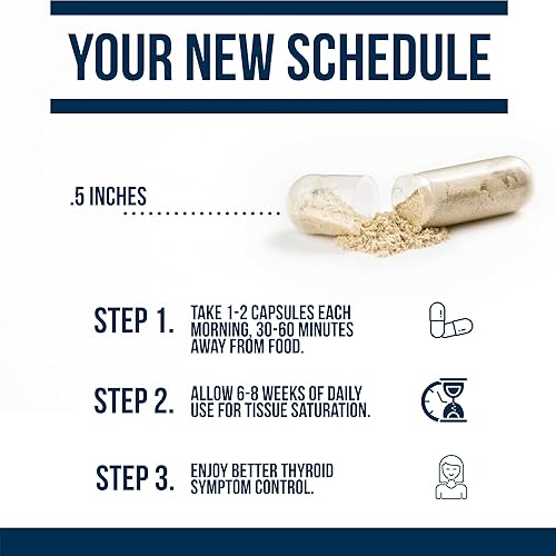 Miniatura 5 de Dr. Westin Childs Essential T2 - Apoyo tiroideo T2 para hipotiroidismo, Hashimoto, tiroidectomía y Rai, suministro para 60 días