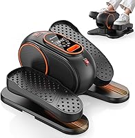 Vista 1 de ANCHEER Elliptical Machine,Under Desk Elliptical Machine - Electric Pedal Exerciser with 12 Speed Levels, Quiet Operation, LCD Display & Remote