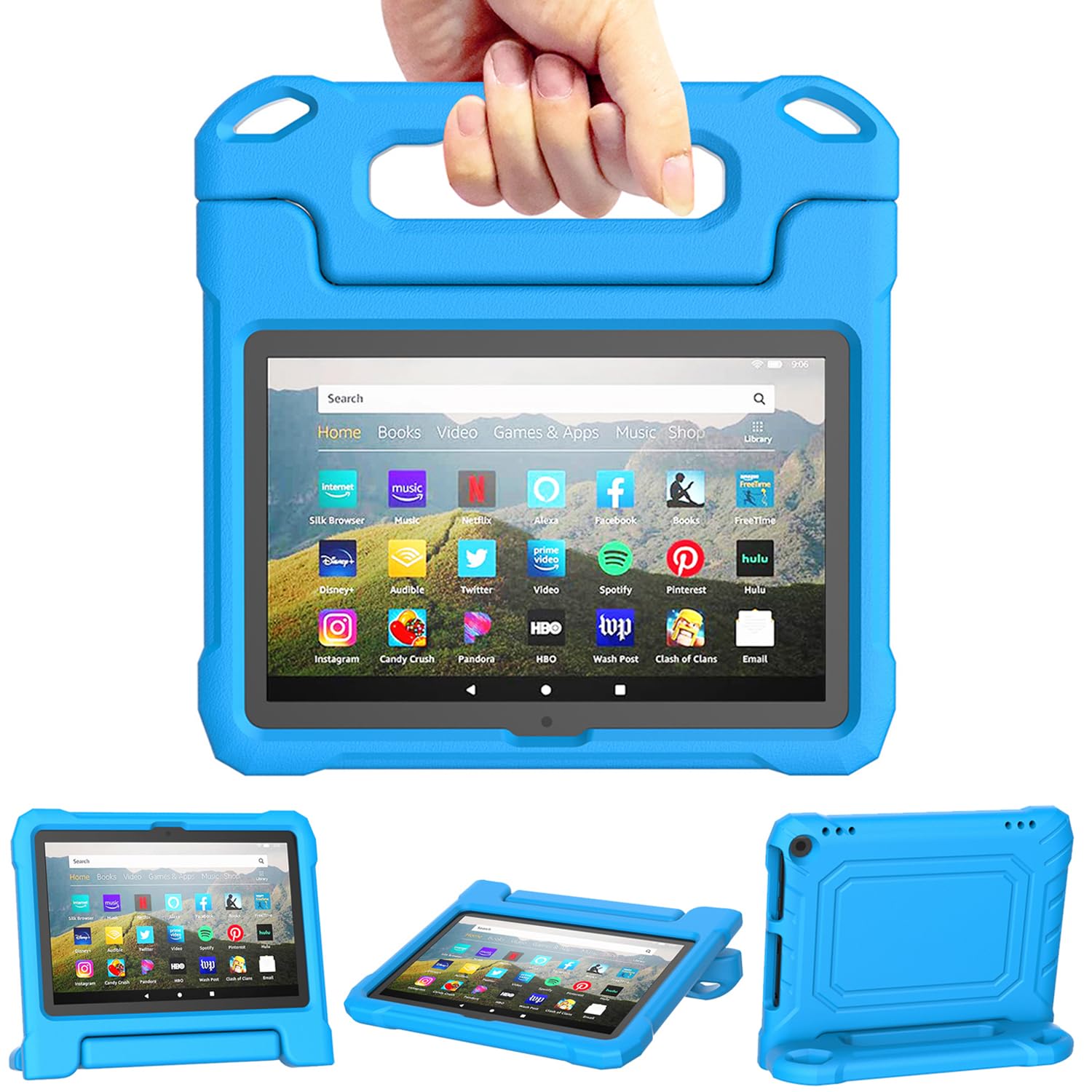 Amazon.com: Fire HD 8 & Fire HD 8 Plus Tablet Case for Kids(12th
