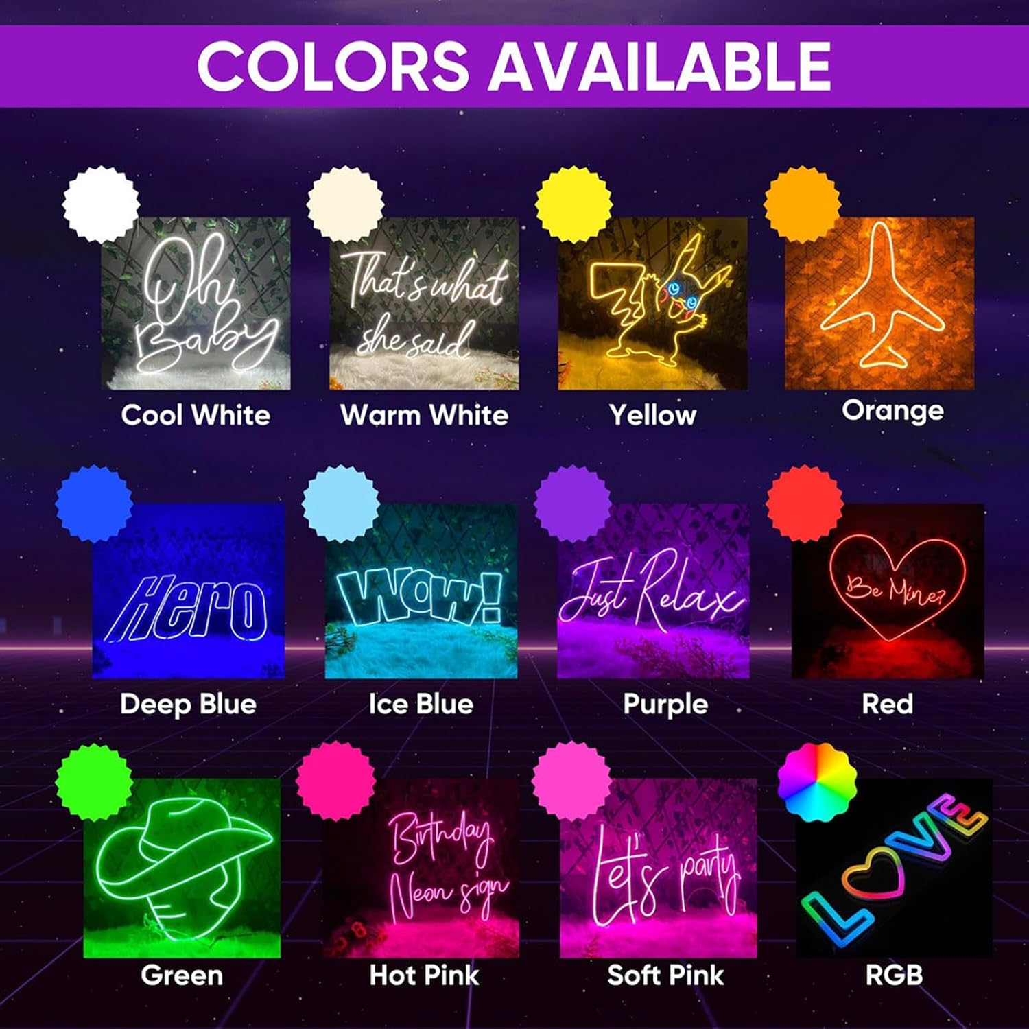Custom Neon Signs, Customizable Dimmable LED for Wall Decor, Personalized Neon Sign for Wedding Birthday Party Gift Party Bar Game Room Home Business Shop Name Logo LED Neon Lights