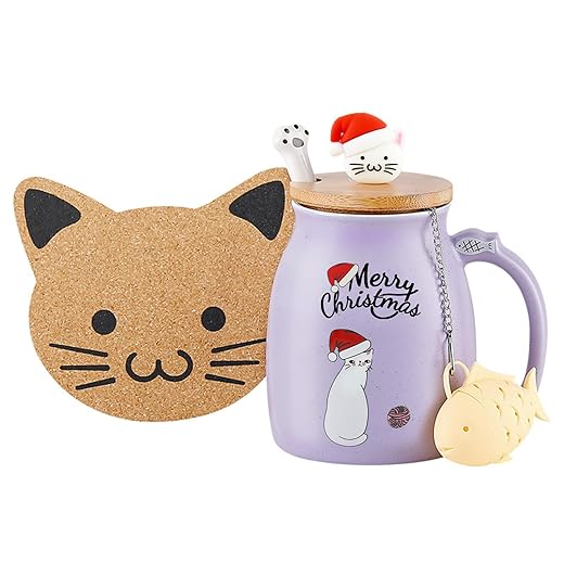 BigNoseDeer Christmas Mugs