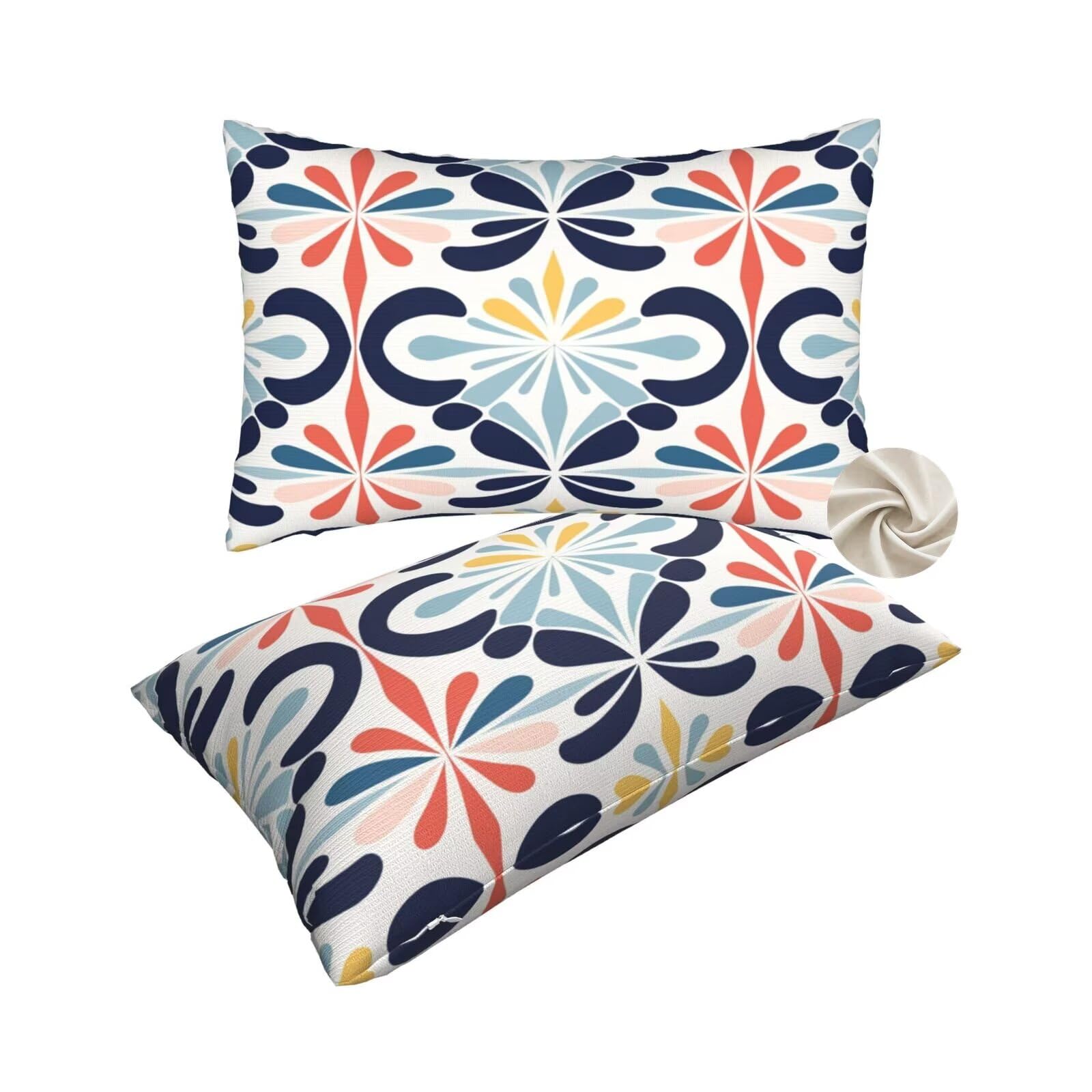 Housse de coussin 60x90 cm zt471 décorative haute qualité pour lit