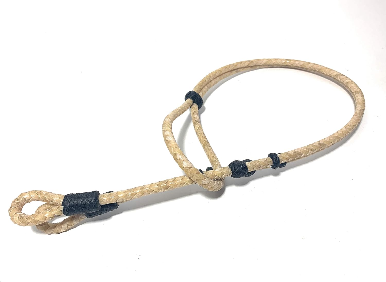 Rawhide Charro Horse Reins, Riendas Charras De Cuero