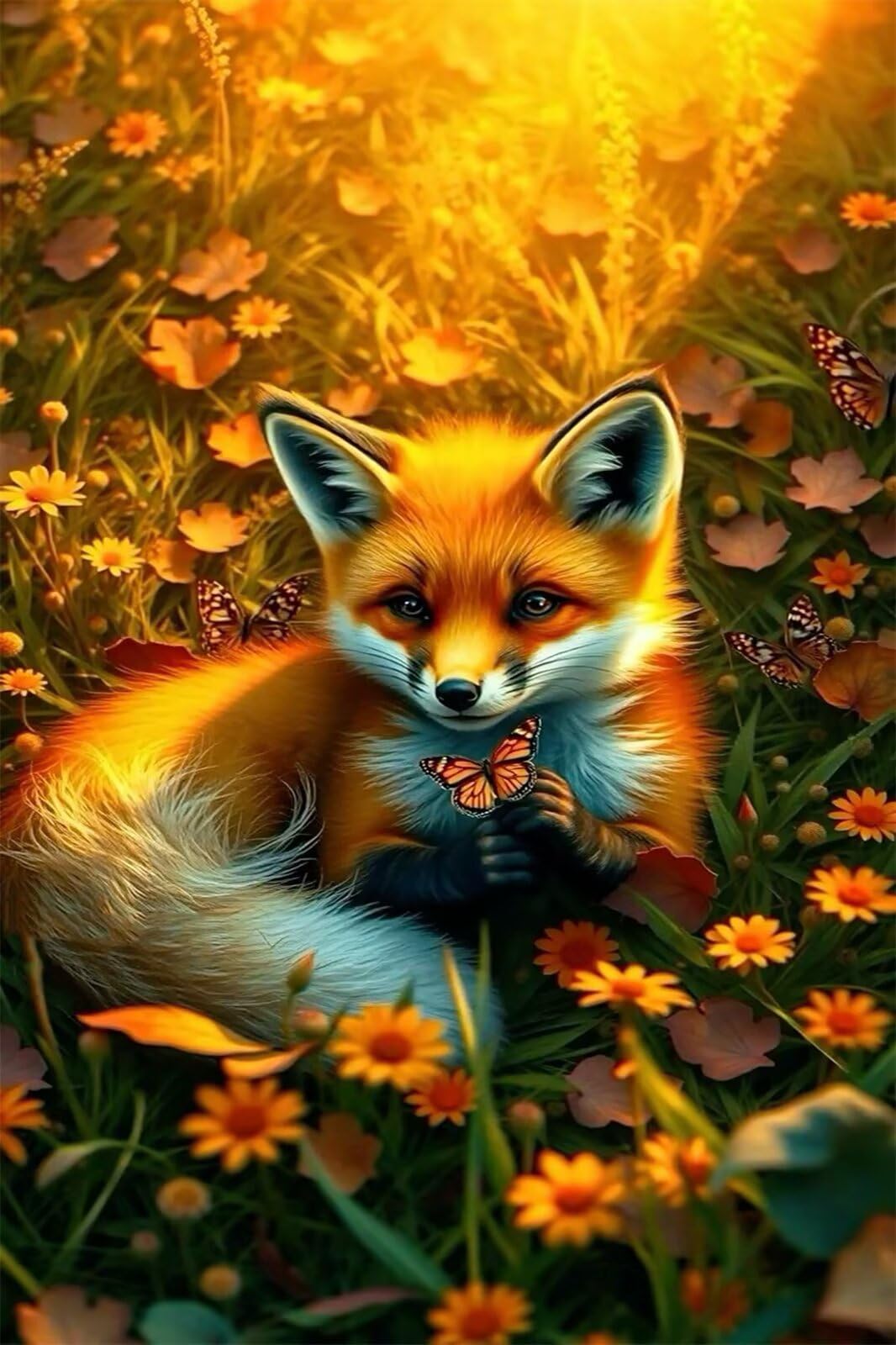 Puzzle 2000 Pezzi Fiore Farfalla Animale Puzzle Classici, Giochi Rilassamento e Intelligence, Puzzles Impossible, Idea Regalo Uomo e Donna