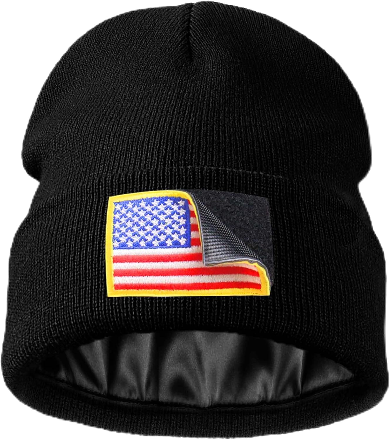 Babalet Satin Lined Beanie Hats for Men Women Unisex