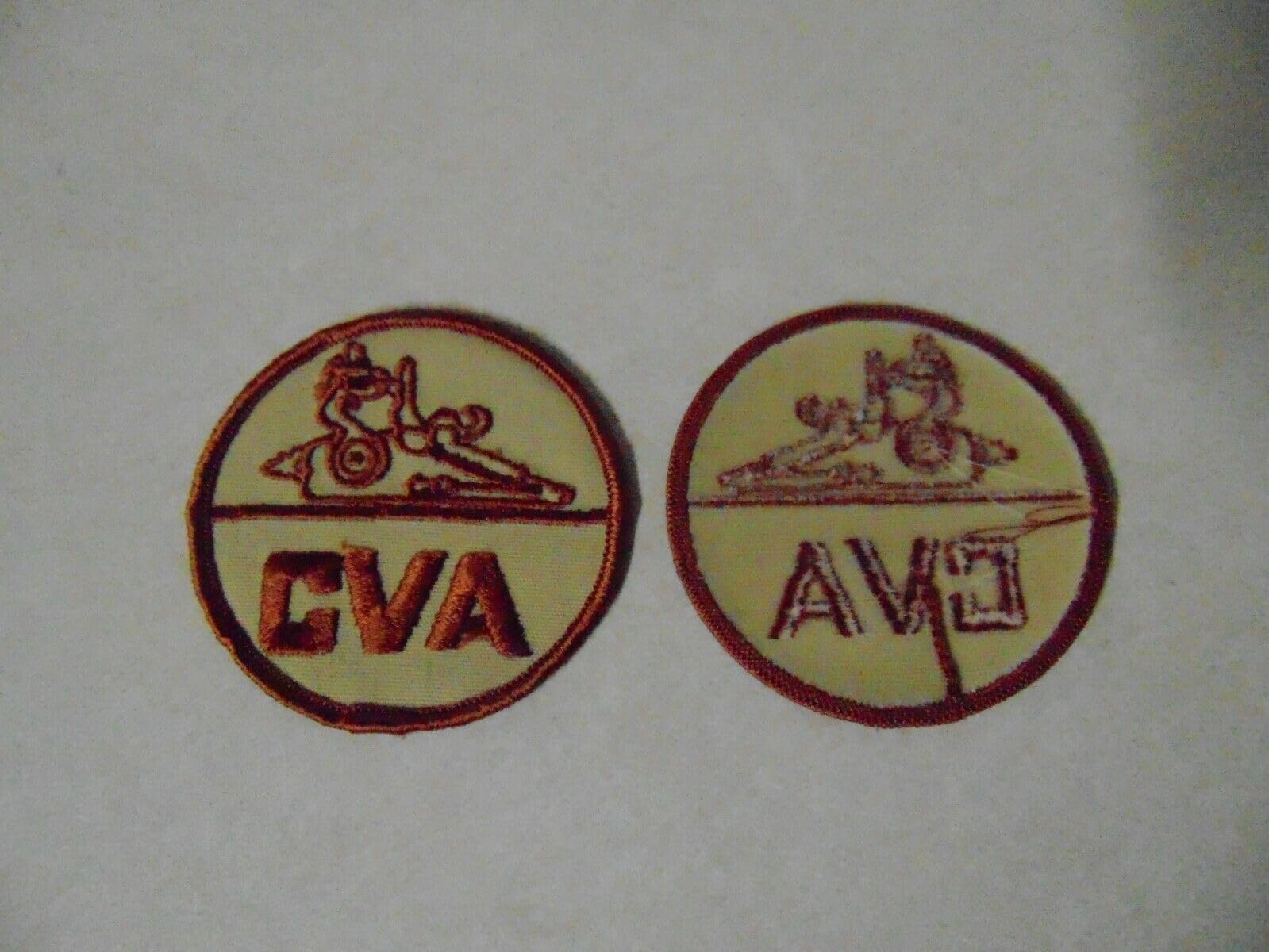 Law Enforcement Patch Police Older Connecticut Valley Arms 3 Inches Round Lighte