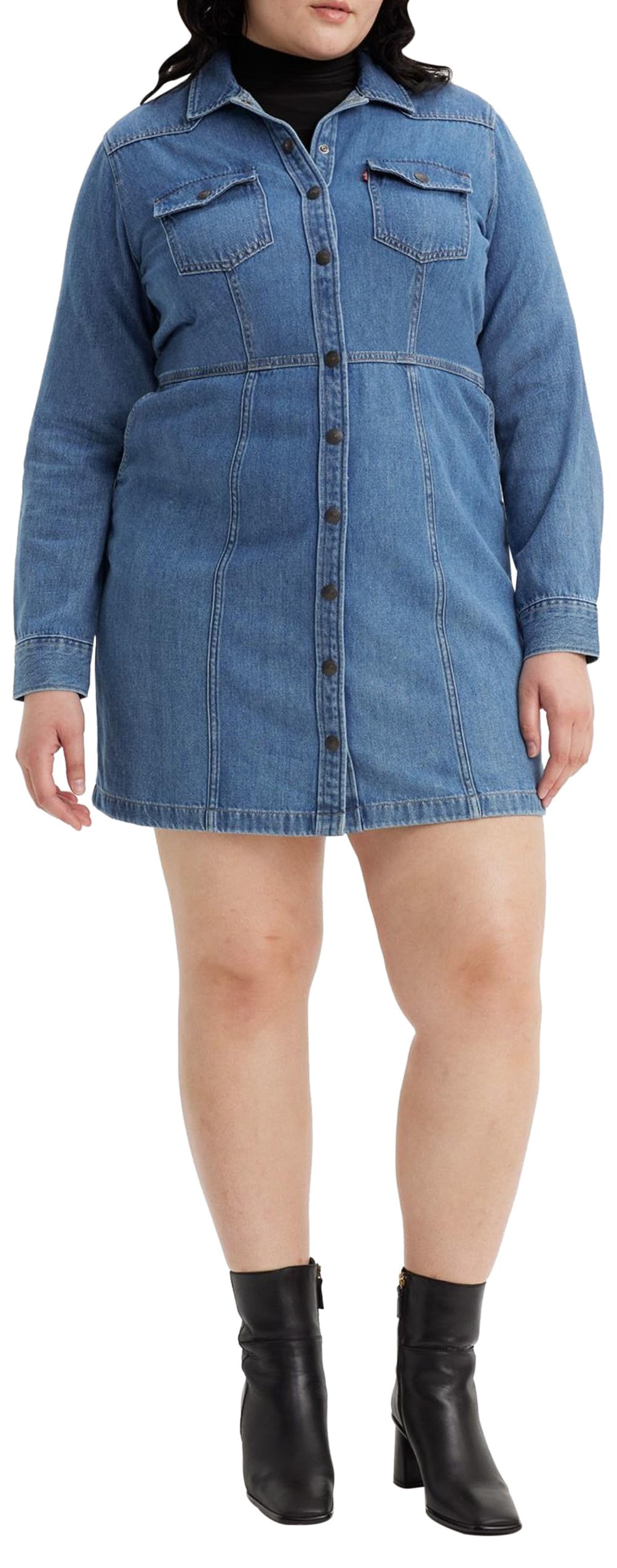 Levi's Pl Flynn Western Dress Ringing Bells 2, Ringing Bells 2, 3XL Plus