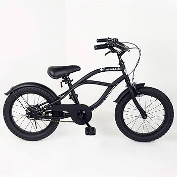the PARK ビーチクルーザー マットブラック16インチ Amazon | ファイブカードバイク 16インチ キッズビーチ