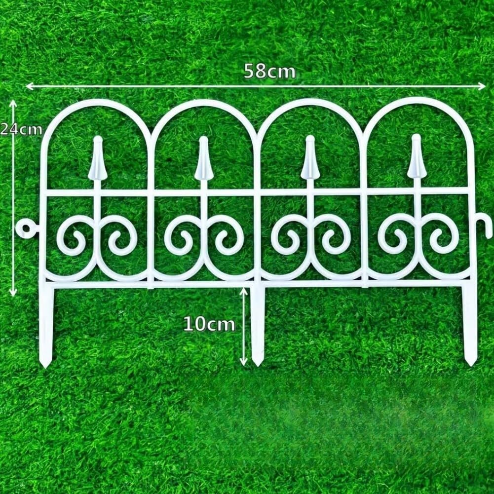 Bordo per giardino in Plastica 10 Design Bordo per giardino(White)