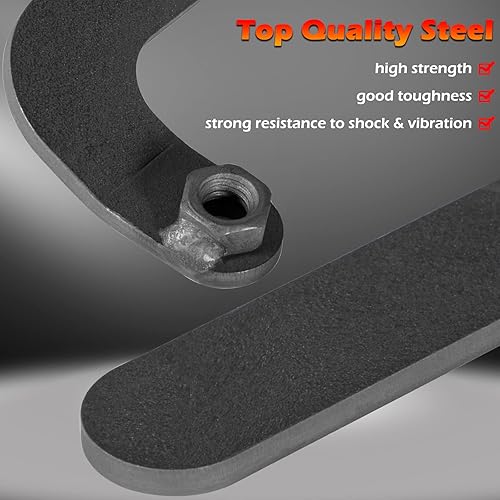 Miniatura 7 de Kit de tuercas de bandera de pasador de barra trasera para Jeep – Soporte de choque superior trasero, adecuado para Cherokee XJ-1082 4WD 2WD