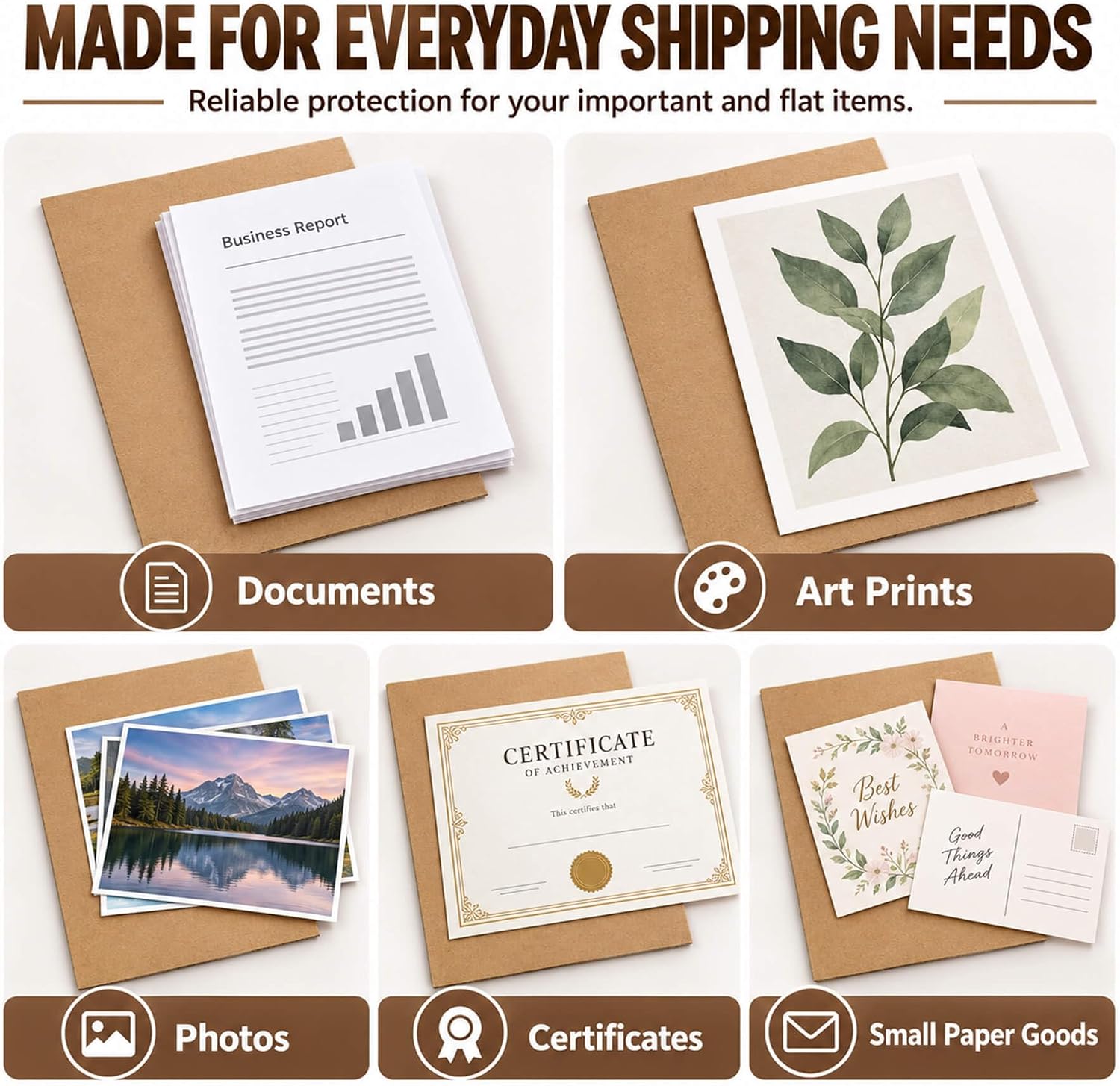 Corrugated Cardboard Sheets 11x8.5 Inch 1.5mm Thick, Corrugated Cardboard 20 Pack, Cardboard Paper Flat Packaging Inserts for Shipping Mailing Documents & DIY Crafts