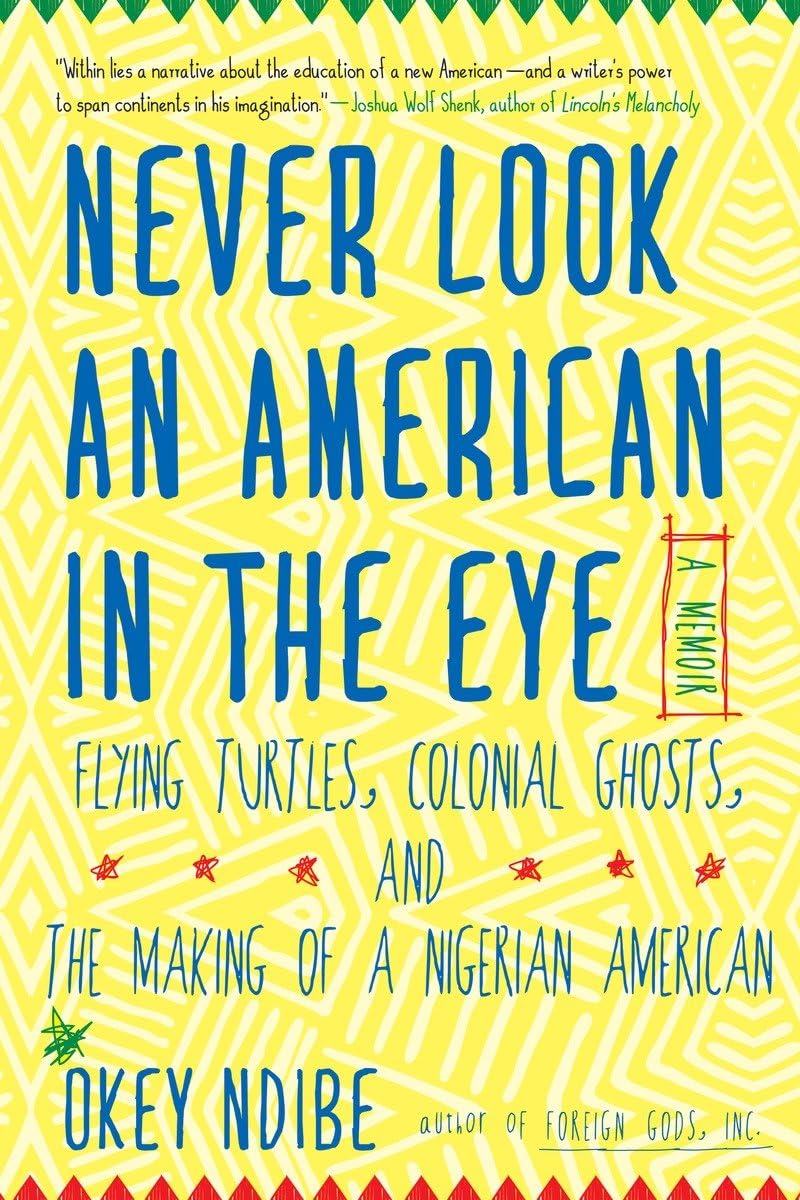 Buy Never Look an American in the Eye: A Memoir of Flying Turtles, Colonial Ghosts, and the Making of a Nigerian American — BookShops.in