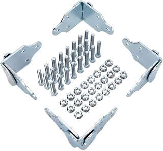 Lonffery 4 Sets Trailer Stake Sides Brackets