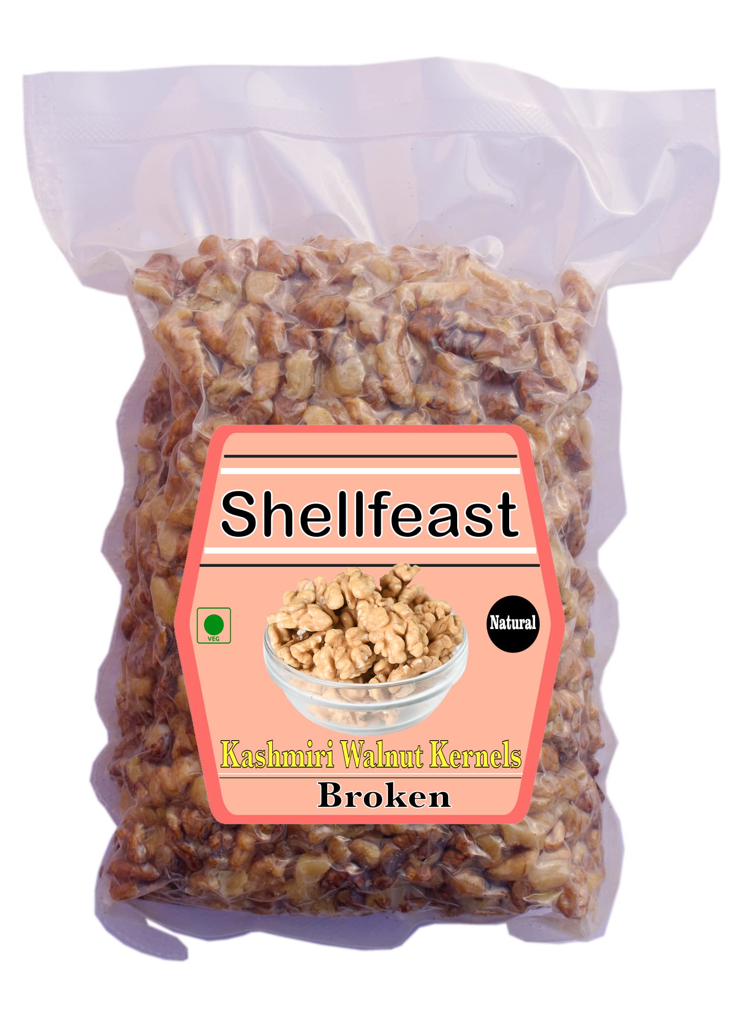 Shellfeas Walnut Kernels 500 Grams Broken , Tukda Akhrot Giri Magaz , Walnuts Without Shell (B0BT1D8GT5) Amazon Price History, Amazon Price Tracker