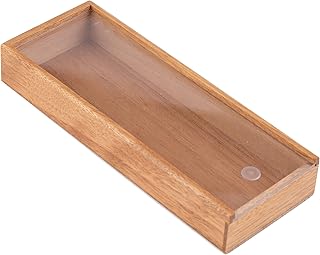 Prestige Import Group - Promotional 3 Cigar Wooden Storage Box w/Sliding Top - General Purpose Storage - 1 Piece