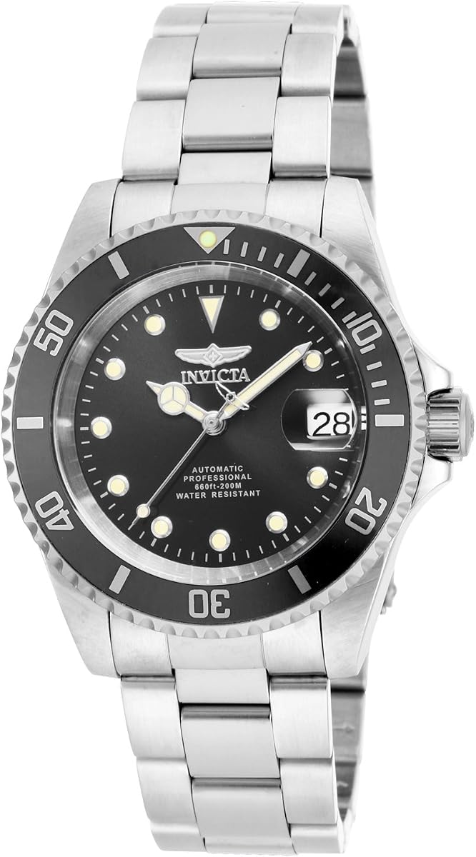 Reloj automático Invicta Pro Diver Collection para hombre con borde de moneda
