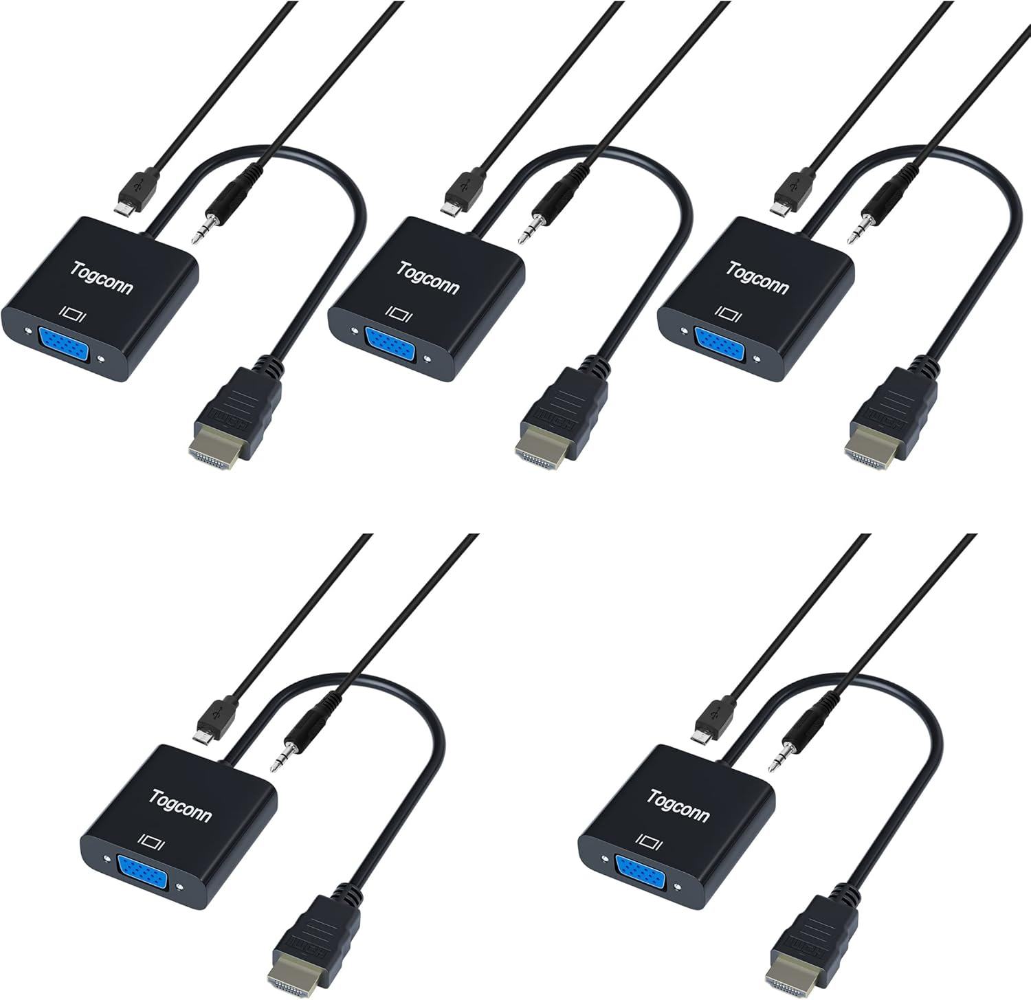 Vga To Hdmi Adapter For Monitor HDMI VGA Cable HDMI To VGA Cable