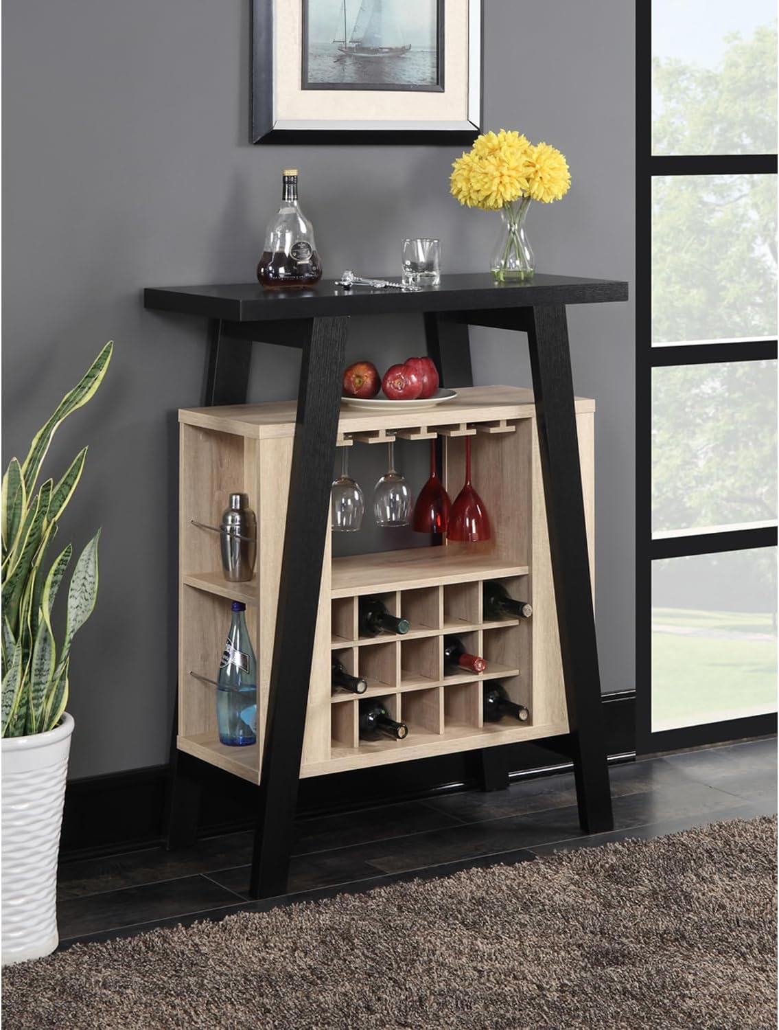 HomeStock Coastal Cottage Console Table
