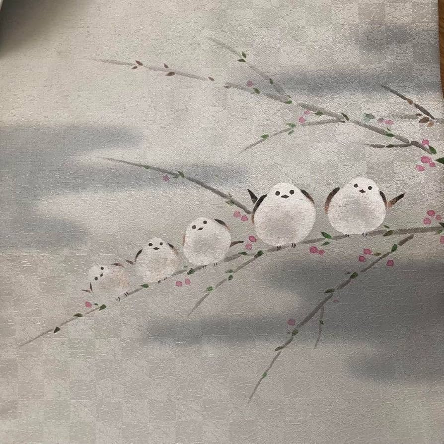 名古屋帯 縞模様 馬 鳥 動物柄 花文 NO-938 Amazon.co.jp: 正絹 名古屋帯 シマエナガ 鳥 枝花 桜 : ファッション