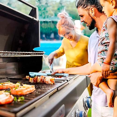 Miniatura 7 de Barbqtime SUS304 15" 7521 Rejilla de cocina para Weber Spirit 200 Series, 7522 Rejillas de acero inoxidable para Weber Spirit E-200, E-210, Spirit