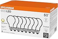 Vista 4 de Sylvania - Eco LED - 40821 - Bombillo A19 de 9 vatios, equivalente a 60 vatios, de bajo consumo, 750 lúmenes, no regulable, esmerilado, de luz