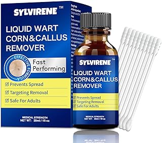Wart Remover Liquid,17% Salicylic Acid,Quick Removal,Rapid-Acting,wart Remover Freeze Off for Common Warts,Corns and calluses(NDC Code:84010-079-01)