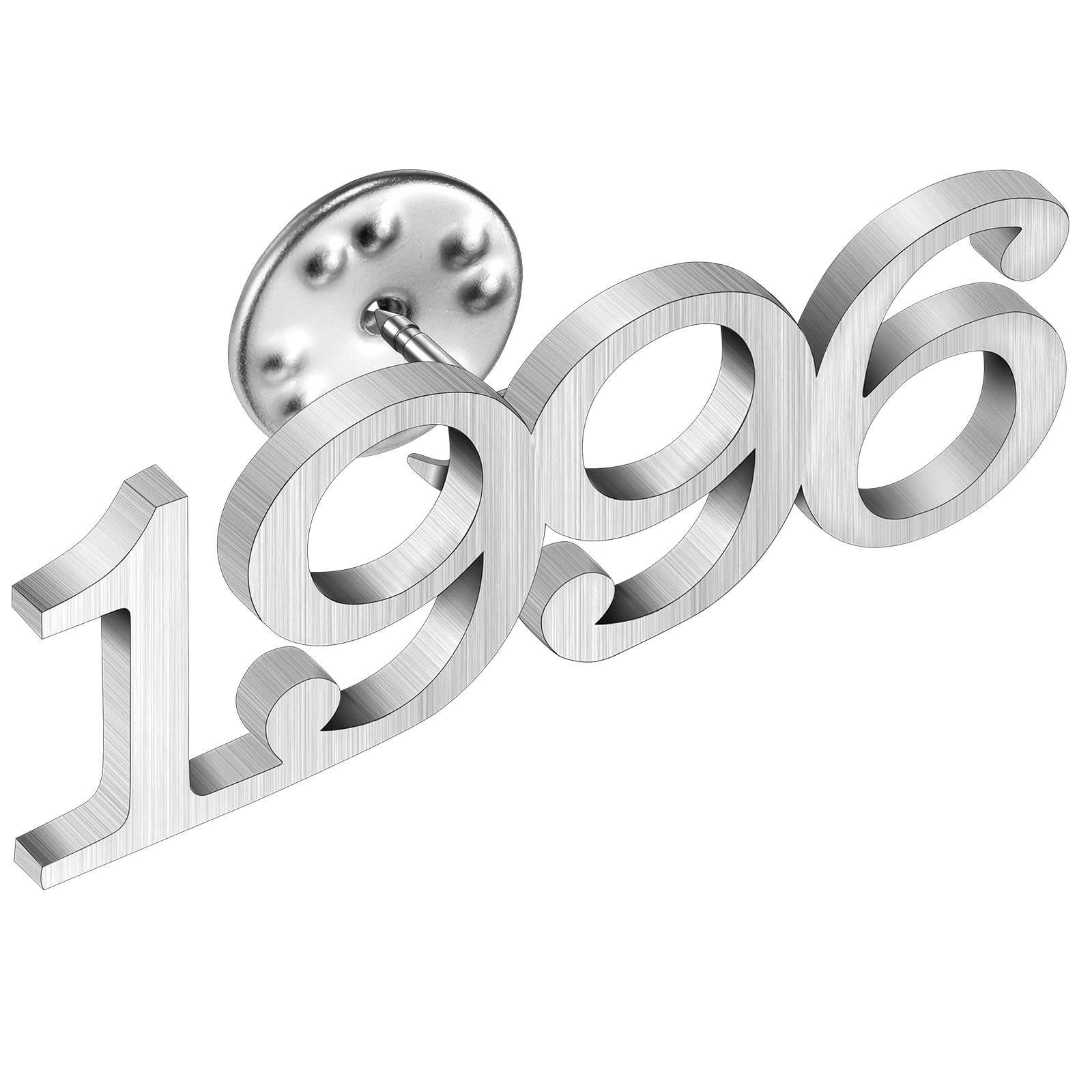 AMITER Birth Year Lapel Pin, 1970-2025 Enamel Brooch Pins Tie Tacks for Men &amp; Women Birthday, Graduation, Anniversary