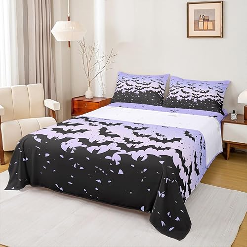 Miniatura 6 de Homewish Juego de sábanas tamaño Queen de la Torre Eiffel, juego de ropa de cama de 4 piezas con sábana bajera de bolsillo profundo + sábana