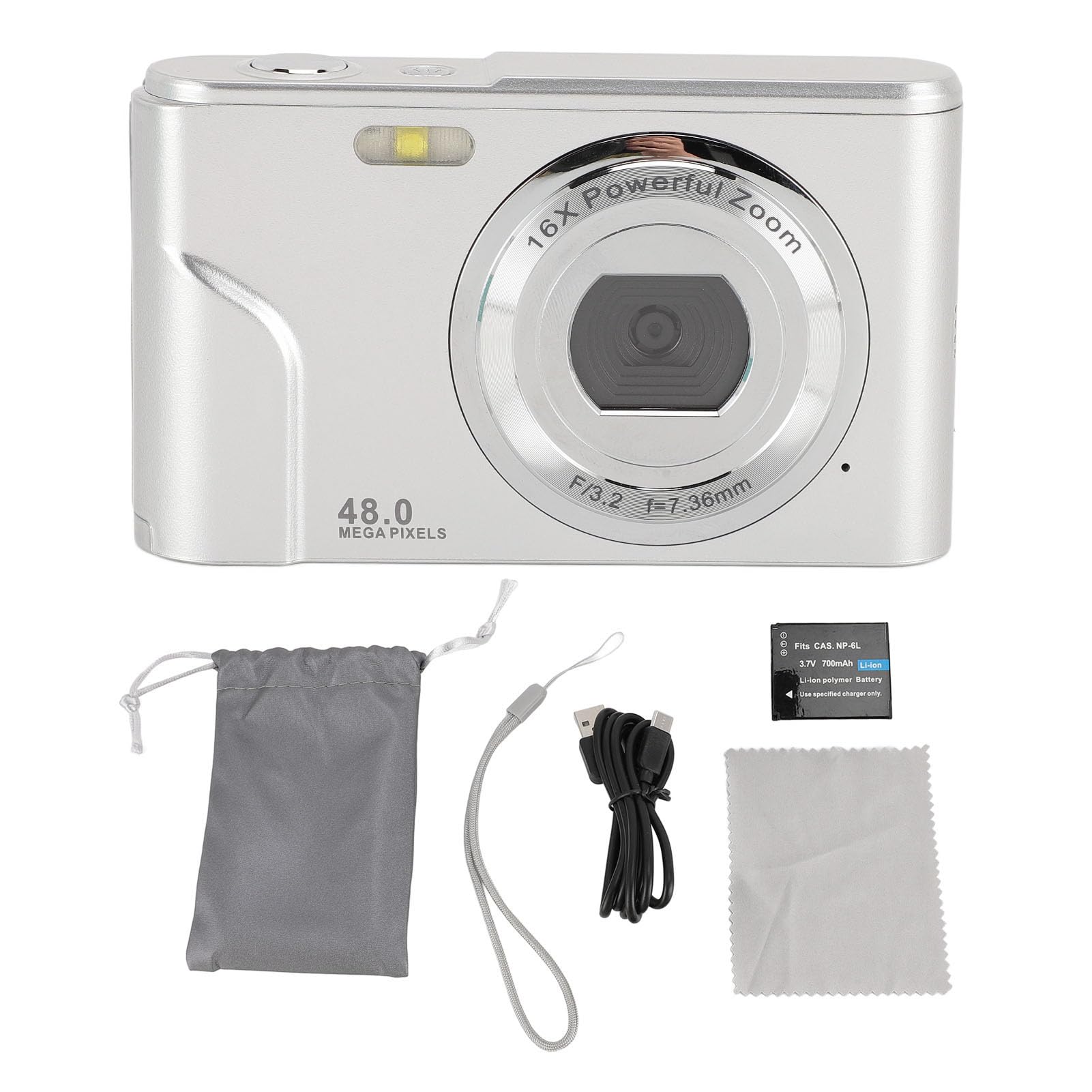 Amazon.com : 1080P Digital Camera for Kids Adults, 48MP Vlogging