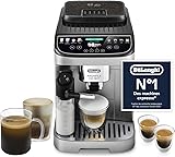 De’Longhi Magnifica Evo Next - Perfetto Machine à Café Automatique avec LatteCrema Mousseur à Lait Automatique, 13 Boissons en une Seule Touche, Écran Tactile Couleurs, Argent et Noir (ECAM312.80.SB) - 1