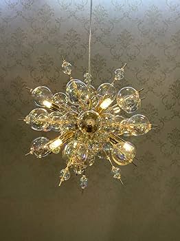 【大阪府堺市】バブルシャンデリア ゴールド 6灯 tmb-.jpg