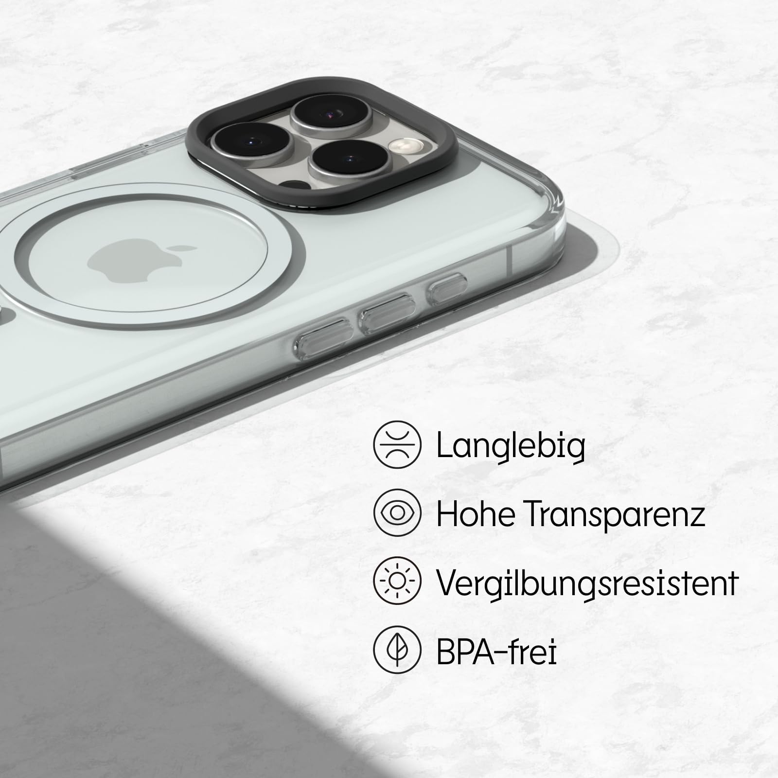 RhinoShield Clear Hülle für MagSafe für iPhone 16 Pro
