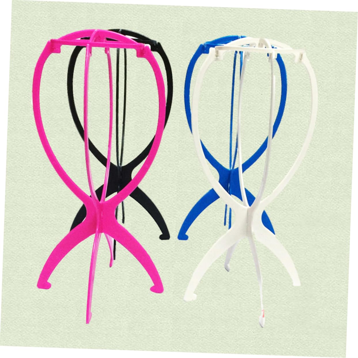 12 Pz Supporto Parrucca Accessori Pettine Barba In Legno Rossetto Supporto In Legno Rosa Fiocchi Specchio Cinese Piccolo Rotondo Portabottiglie Supporto Chiodo Charms Stoccaggio