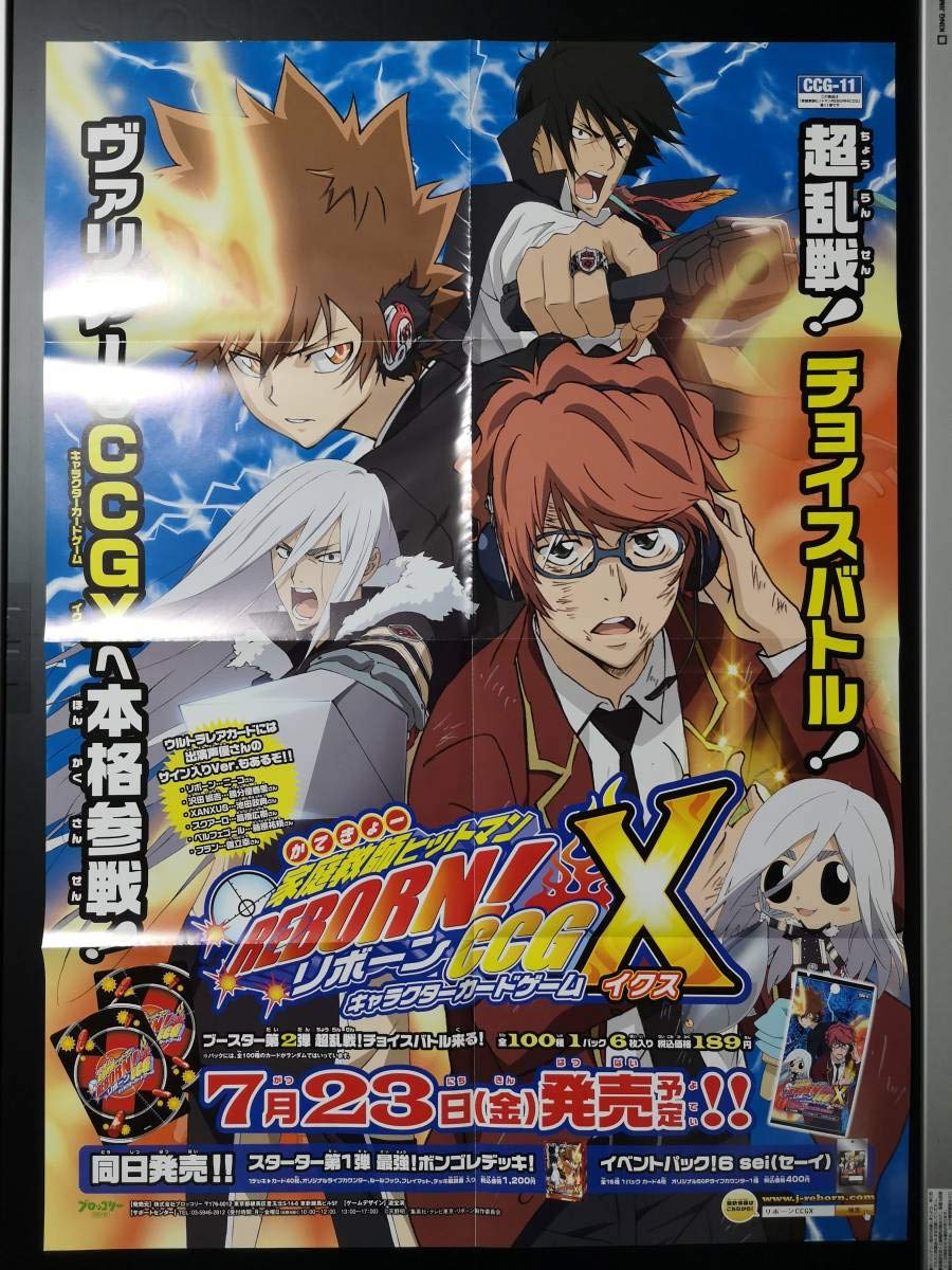 家庭教師ヒットマンREBORN!       販促非売品ポスター 家庭教師ヒットマンREBORN 書店用非売品タペストリー 2006年の物
