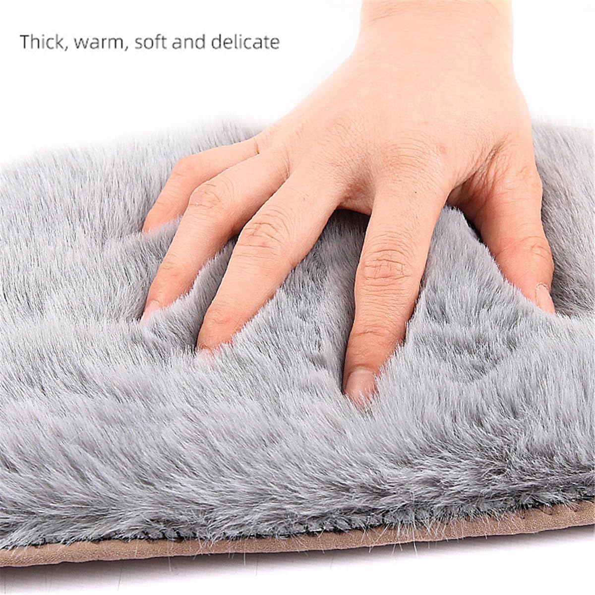 Warm Waist Belt, Men Women Winter Thicken Thermal Plush Waist Warmer Adjustable Lumbar Support Belt Abdominal Support Band