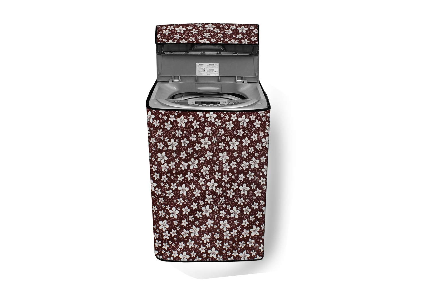 Stylista Top Load Fully Automatic Washing Machine Cover Compatible for Haier 5.8 kg, 6 kg, 6.5 kg, 7 kg, 7.5 kg & 7.8 kg Floral Pattern Brown (B08LSQ6CTT) Amazon Price History, Amazon Price Tracker