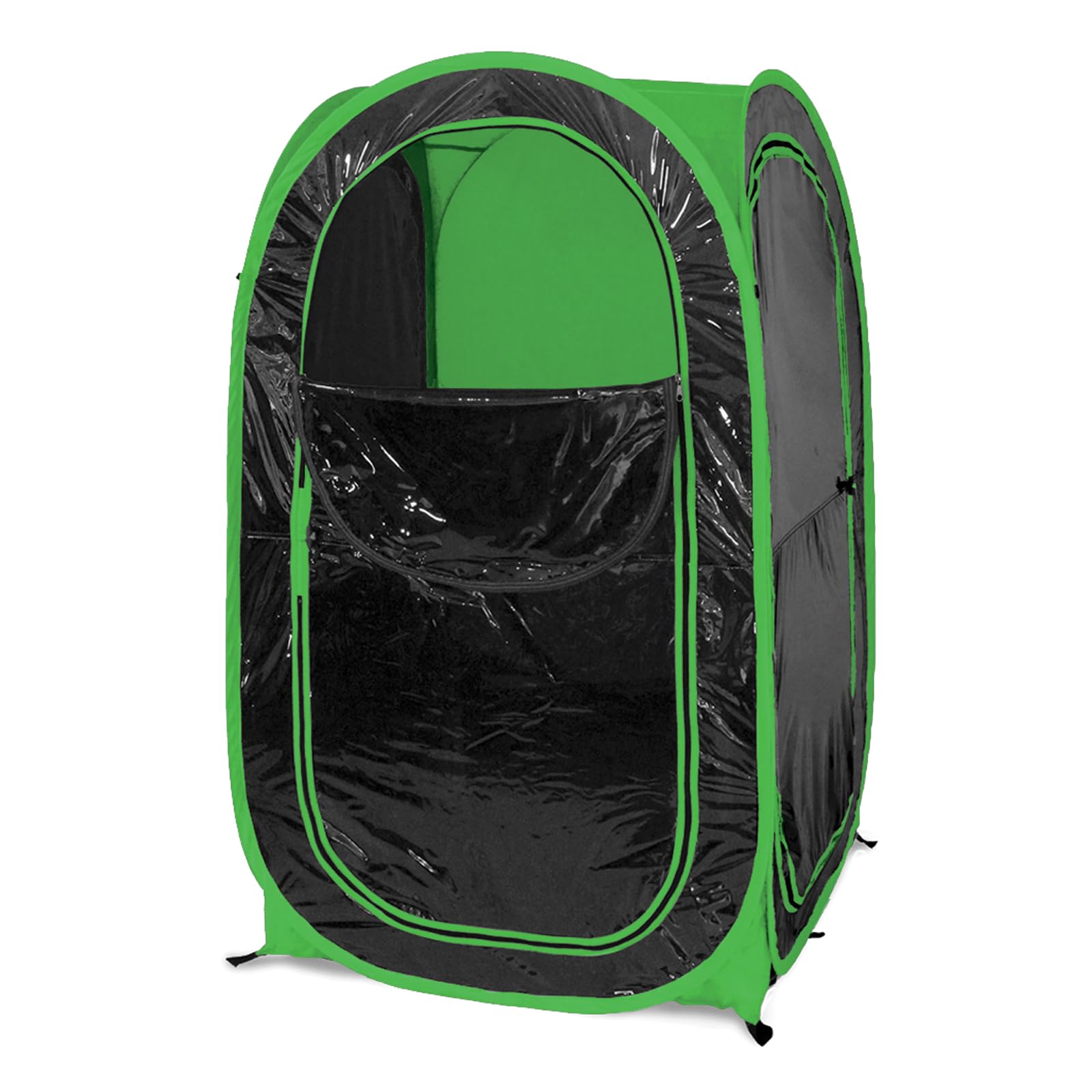 WeatherPod 1-Person Pop-Up Pod with Tinted Panels – Pop-Up Weather Pod, Protection from Cold, Wind and Rain with Added Privacy