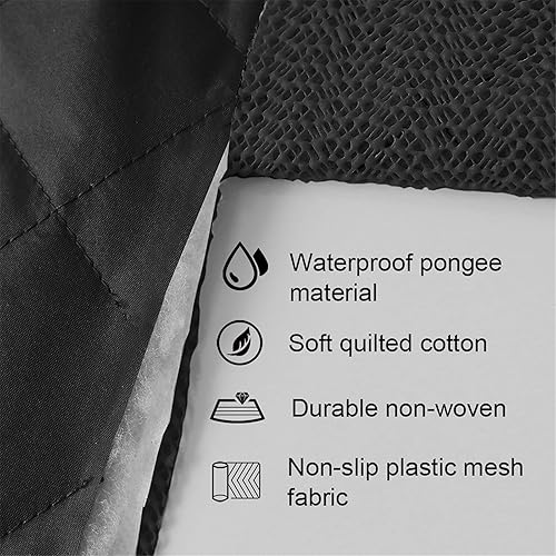 Miniatura 9 de MDSTOP Organizador de reposabrazos de sofá con bandeja portavasos, soporte para control remoto de TV, organizador de sillón para tazas, controlador