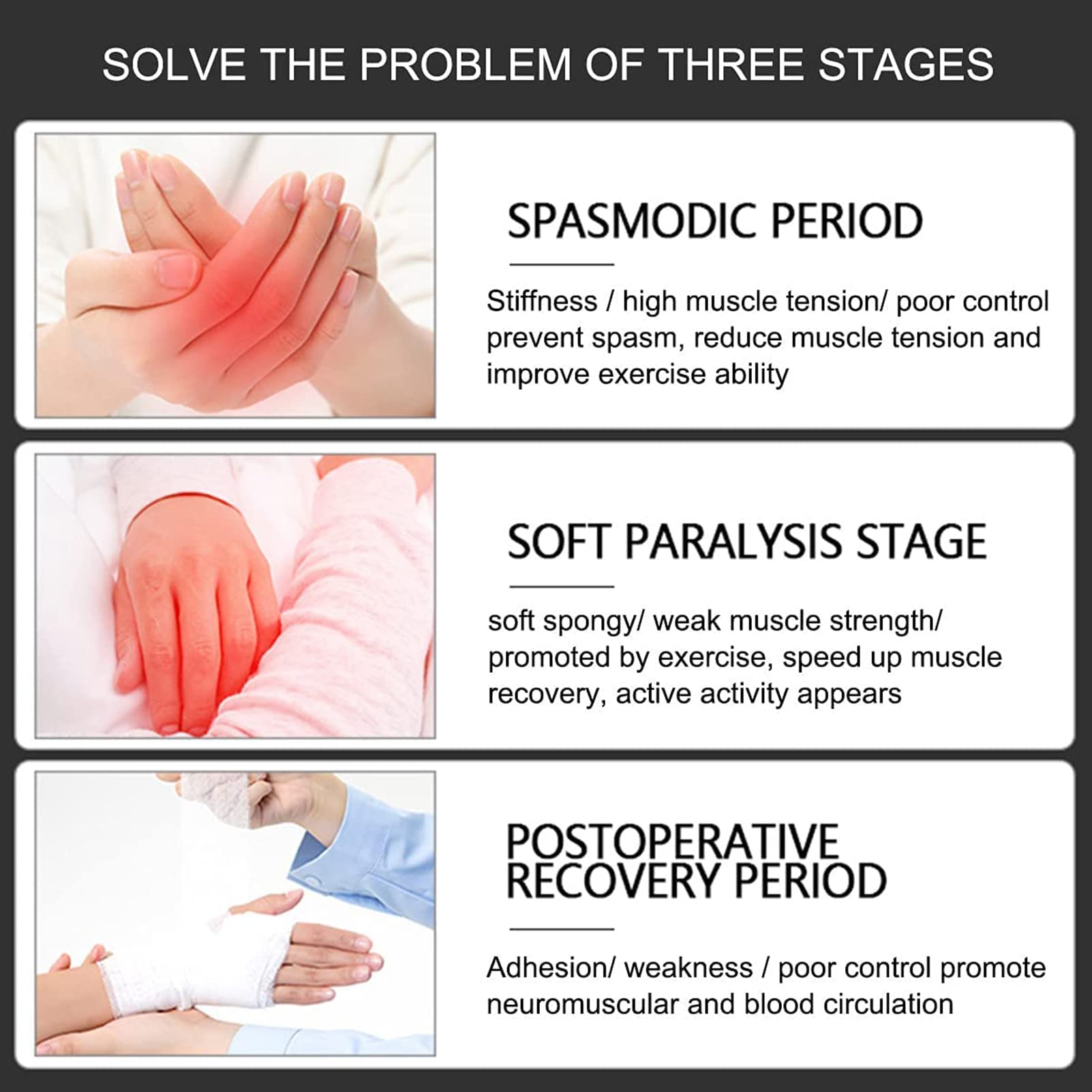 Guantes De Robot De Rehabilitación De Manos, Dispositivo De Entrenamiento De Dedos con Pantalla Táctil, Ejercicio De Extensión De Dedos para Pacientes con Hemiplejía por Accidente Cerebrovascular