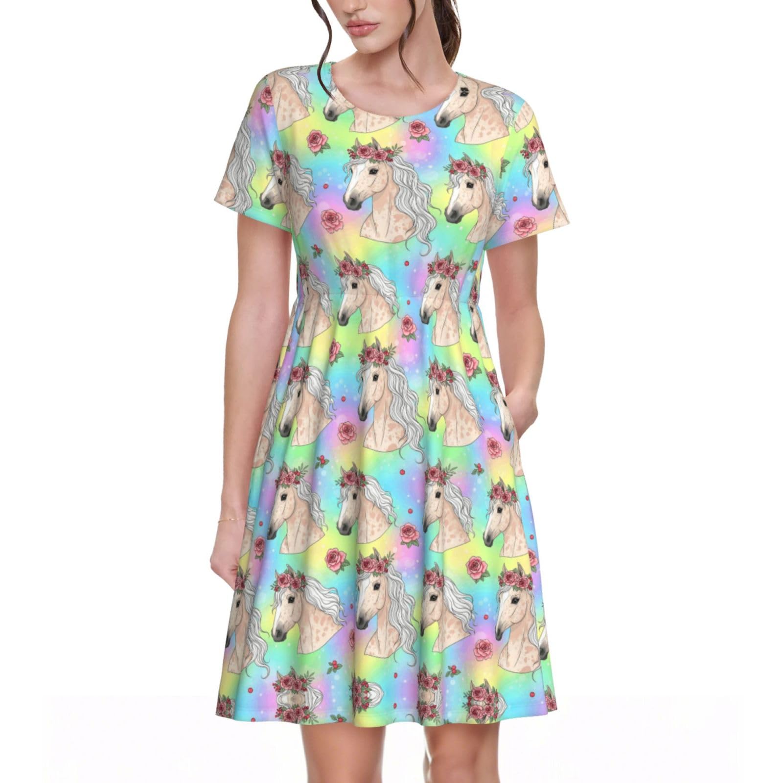 Women's Short Sleeve Dress