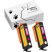 Compatible Ink Cartridge Replacement for HP 920XL 920 XL Used for Officejet 6500 6500A 6000 7000 7500 7500A E709 E710 E910 Printers 2-Pack, 2X Magenta