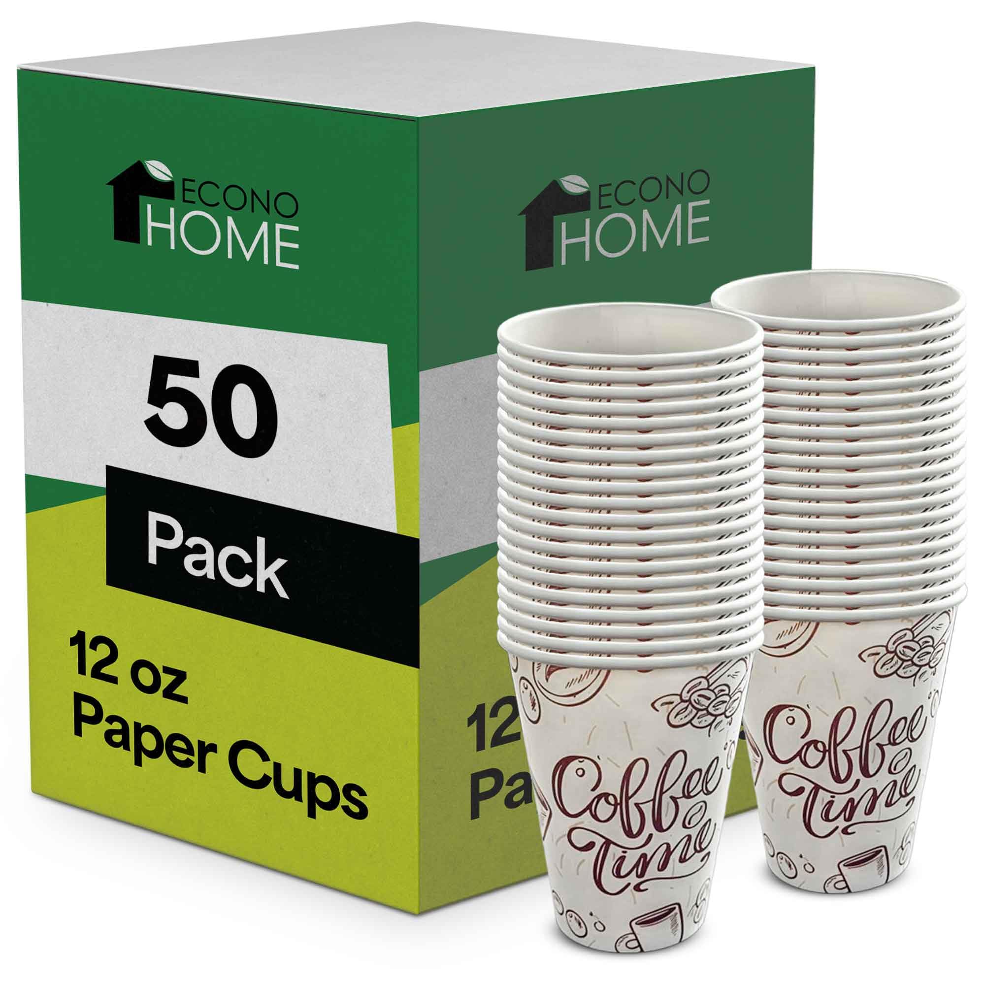 Gobelets à café en carton 355 ml EconoHome pour vos pauses au bureau