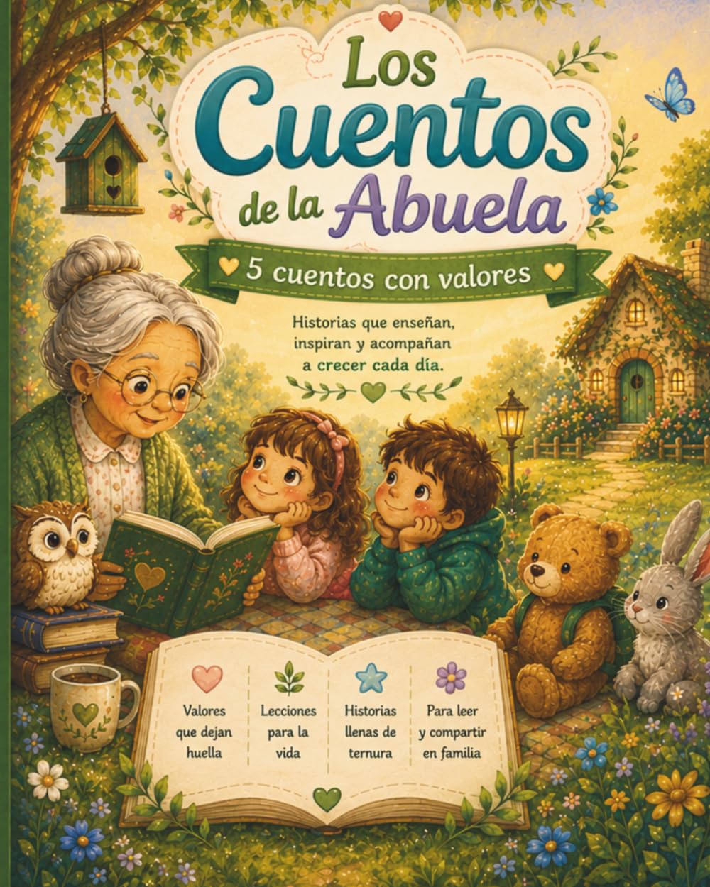 Los Cuentos de la Abuela: 5 cuentos con valores