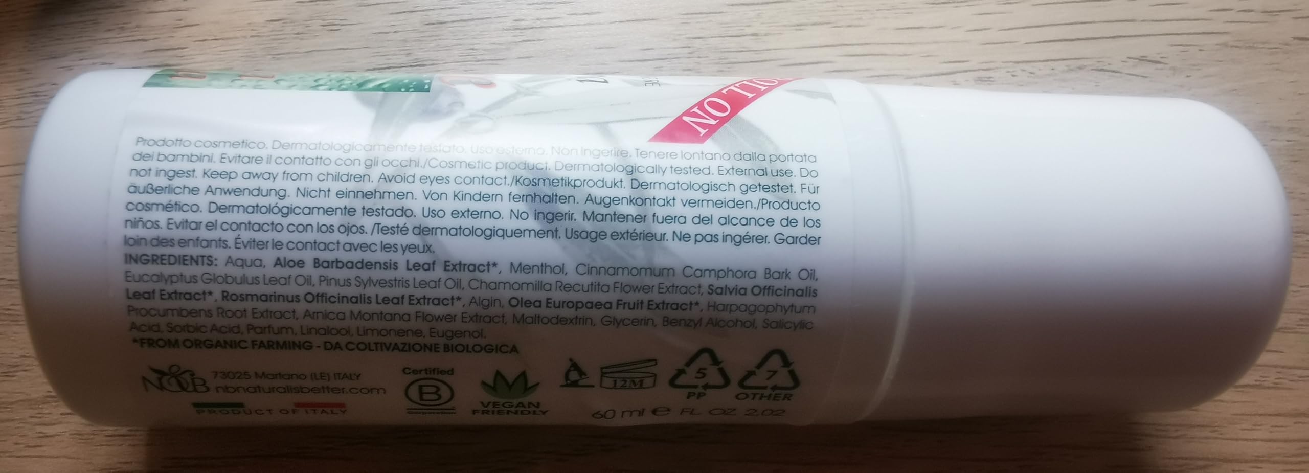 BIMARTSHOP Gel Roll On Arnica Montana Aloe Vera Harpagofito 12 Unidades Unisex Adultos Activos o con Condiciones que Causan Dolor Regular