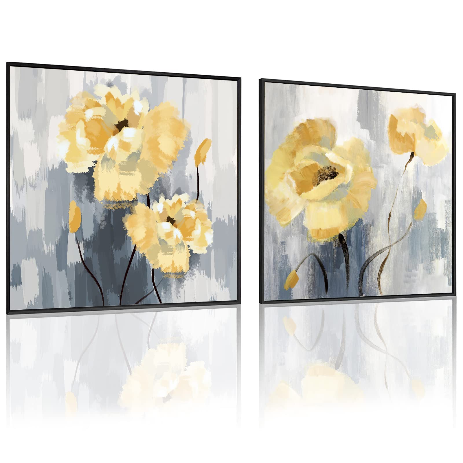 Buy BUBOS Art Acoustic Panels,Framed 24 x 24Inches Premium Acoustical