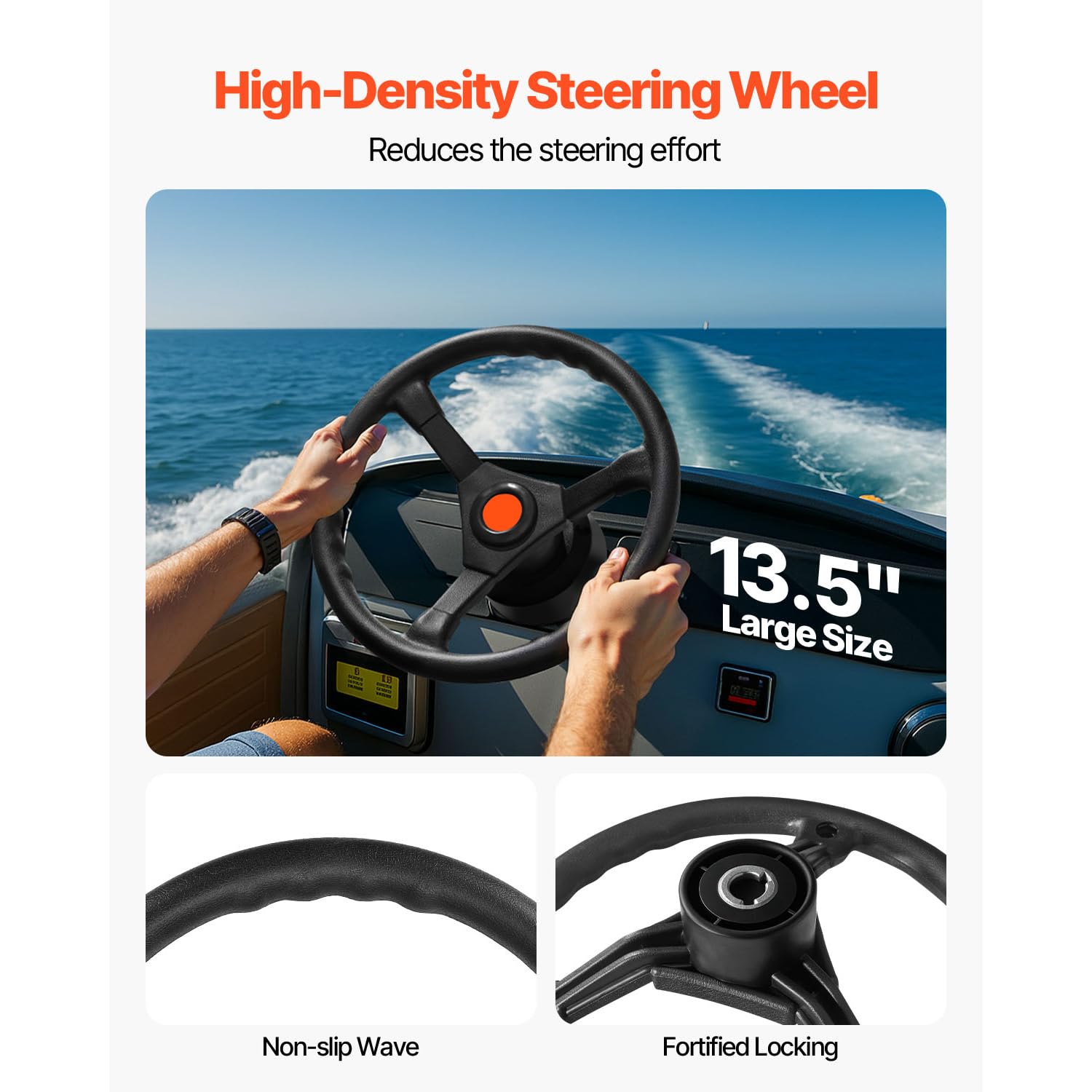 船　ハンドル　14 Amazon | Bestauto 船外ステアリングシステム 14フィート 船外