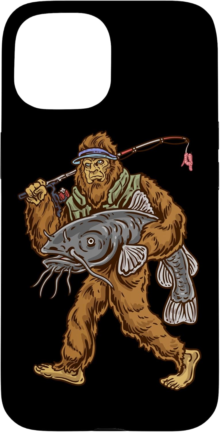 Catfishing Bigfoot Hunting Catfishermen Case for iPhone 14