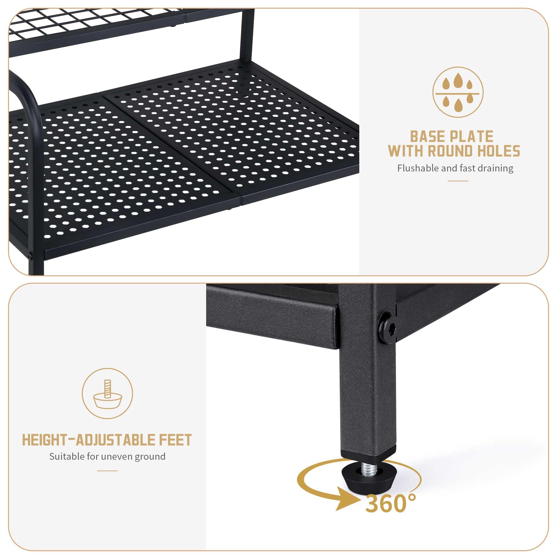 Amazon.com: NovaNoka Garden Tool Organizer, Large Yard Tool Tower