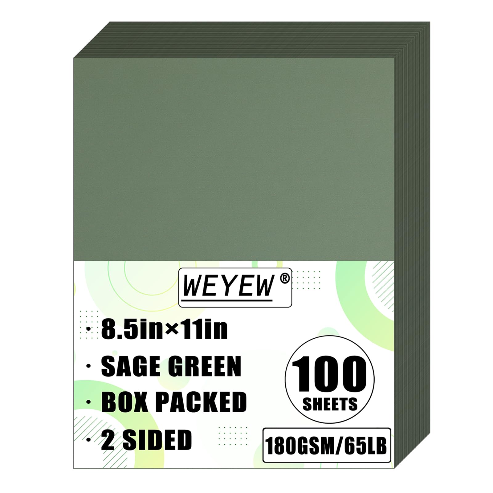 Weyew White Cardstock - 50 Sheets, 8.5" x 11" -14