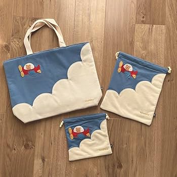 レッスンバッグ ✖️2 Amazon.co.jp: futafuta バースデイ レッスンバッグ 巾着 大小2